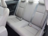2012 Honda Civic EX-L Coupe Rear Seat