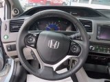 2012 Honda Civic EX-L Coupe Steering Wheel