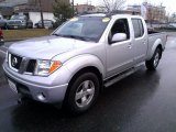 Radiant Silver Nissan Frontier in 2008