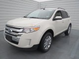 2013 Ford Edge White Suede