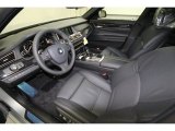 2013 BMW 7 Series 750i Sedan Black Interior