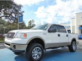 2006 Oxford White Ford F150 Lariat SuperCrew 4x4 #75977452