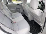 2012 Subaru Forester 2.5 X Rear Seat