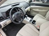 2013 Subaru Outback 2.5i Premium Ivory Interior