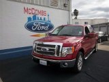 2010 Red Candy Metallic Ford F150 Lariat SuperCrew #75977419