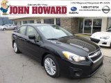 2013 Obsidian Black Pearl Subaru Impreza 2.0i Premium 4 Door #75977730