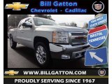 2013 Silver Ice Metallic Chevrolet Silverado 1500 LT Extended Cab 4x4 #75977839