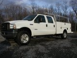 2007 Oxford White Ford F350 Super Duty XL Crew Cab 4x4 Chassis #75977832