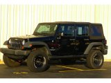 2007 Black Jeep Wrangler Unlimited X 4x4 #75977629
