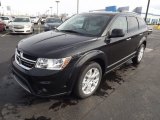 2013 Brilliant Black Crystal Pearl Dodge Journey Crew #75977627