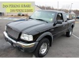 2002 Black Clearcoat Ford Ranger XLT FX4 SuperCab 4x4 #75977268