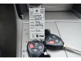 2009 Toyota Camry SE Keys