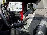 2010 Jeep Wrangler Rubicon 4x4 Front Seat