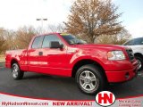 2008 Bright Red Ford F150 STX SuperCab #75977093