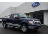 2013 Blue Jeans Metallic Ford F150 XLT SuperCab 4x4 #75977492