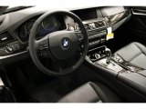 2013 BMW 5 Series 528i xDrive Sedan Black Interior