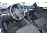 2010 Volkswagen Golf 2 Door Titan Black Interior