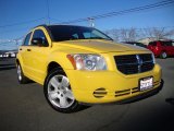 2007 Solar Yellow Dodge Caliber SXT #76018072