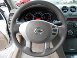 2012 Nissan Altima 2.5 S Steering Wheel