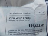 2010 Acura MDX Advance Window Sticker