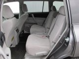 2008 Toyota Highlander 4WD Rear Seat