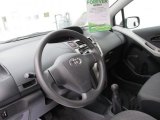 2009 Toyota Yaris 3 Door Liftback Dark Charcoal Interior