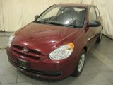 2007 Tango Red Hyundai Accent GS Coupe #76018154