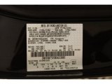 2008 Grand Marquis Color Code for Black Clearcoat - Color Code: UA