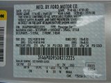 2013 Fusion Color Code for Ingot Silver Metallic - Color Code: UX