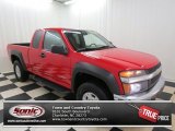 2005 Victory Red Chevrolet Colorado Z71 Extended Cab #76018088