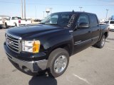 2013 Onyx Black GMC Sierra 1500 SLT Crew Cab 4x4 #76017981