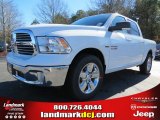 2013 Bright White Ram 1500 Big Horn Crew Cab #76072063