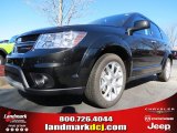 2013 Brilliant Black Crystal Pearl Dodge Journey Crew #76072051