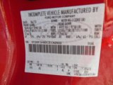 2012 F350 Super Duty Color Code for Vermillion Red - Color Code: F1