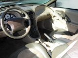 2001 Ford Mustang Cobra Coupe Medium Parchment Interior