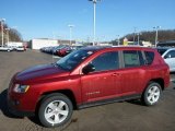 2013 Deep Cherry Red Crystal Pearl Jeep Compass Sport 4x4 #76072297