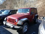 2013 Deep Cherry Red Crystal Pearl Jeep Wrangler Sport S 4x4 #76072295
