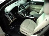 2012 Ford Explorer XLT Medium Light Stone Interior