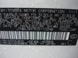 2012 LS Color Code for Starfire White Pearl - Color Code: 077