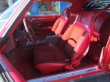 1981 Chevrolet Camaro Berlinetta Red Interior