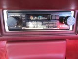 1981 Chevrolet Camaro Berlinetta Audio System