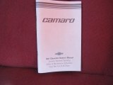 1981 Chevrolet Camaro Berlinetta Books/Manuals