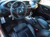 2006 BMW M6 Coupe Black Interior