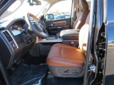 2013 Ram 1500 Laramie Longhorn Crew Cab Longhorn Black/Cattle Tan Interior