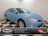 2012 Clearwater Blue Metallic Toyota Camry XLE V6 #76072332