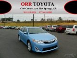 2012 Clearwater Blue Metallic Toyota Camry Hybrid XLE #76128015