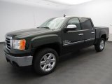 2013 Mineral Green Metallic GMC Sierra 1500 SLE Crew Cab #76127833