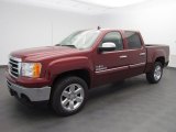 2013 Sonoma Red Metallic GMC Sierra 1500 SLE Crew Cab #76127783