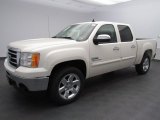 2013 White Diamond Tricoat GMC Sierra 1500 SLE Crew Cab #76127776