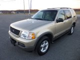 Harvest Gold Metallic Ford Explorer in 2002